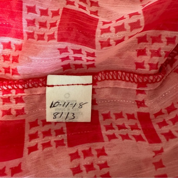 Anthropologie‎ x Eva Franco Ruffled Sheer Top Size 6 - Picture 5 of 5